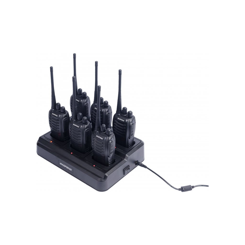 Портативна рація Baofeng BF-888S SIX PACK + зарядний комплект (BL-1X6 + 6 АКБ BL-888) (BF-888S_6_6WCBF888S_BL-88) - зображення 3