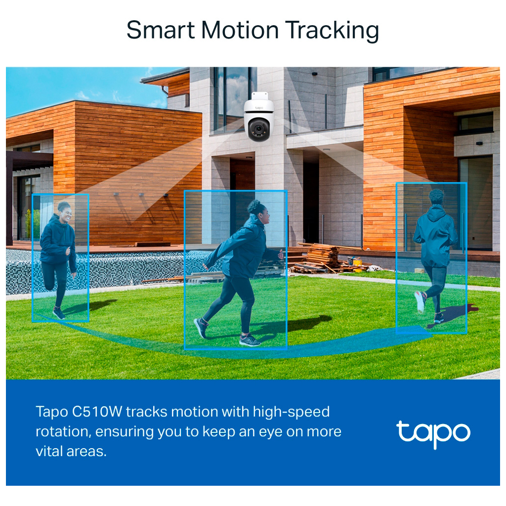 Камера відеоспостереження TP-Link TAPO-C510W - зображення 8