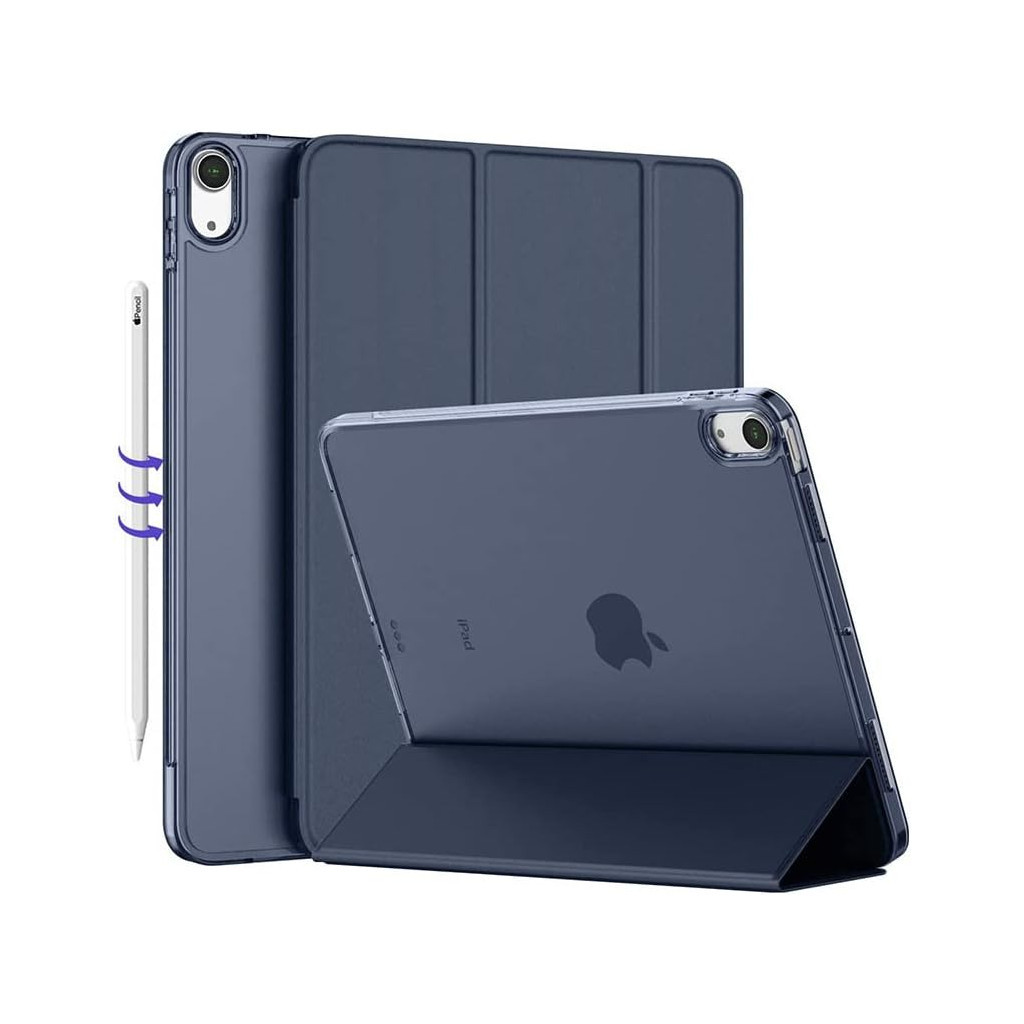 Чохол до планшета BeCover Tri Fold Hard Apple iPad Air 11" M2/M3 (2024/2025) Deep Blue (711413) - зображення 2