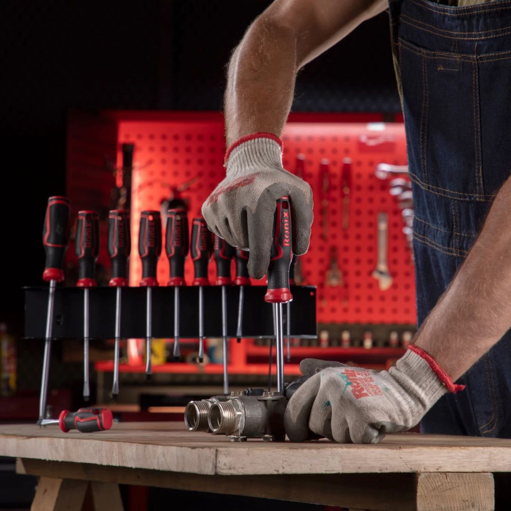 Викрутка Ronix 6*100 плоска (RH-2746) - зображення 5