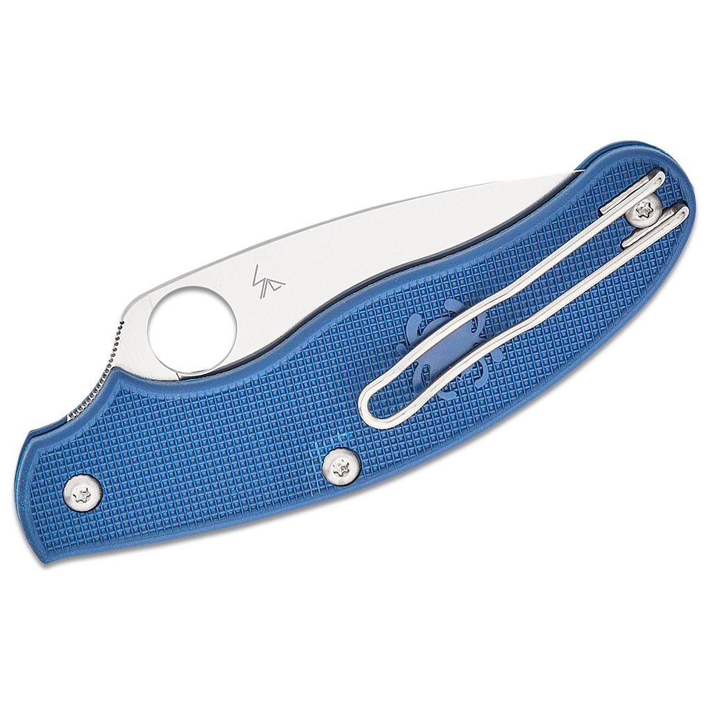 Ніж Spyderco UK Penknife SPY27 Blue FRN (C94PCBL) - зображення 4