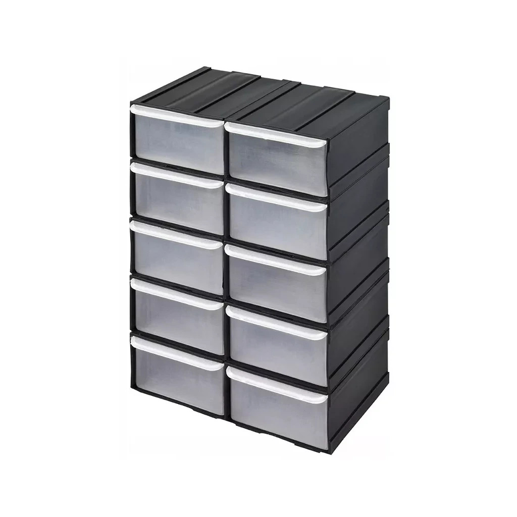 Ящик для інструментів QBRICK SYSTEM органайзер на 10 ящичків (SZU10XCZAPG001) - зображення 1