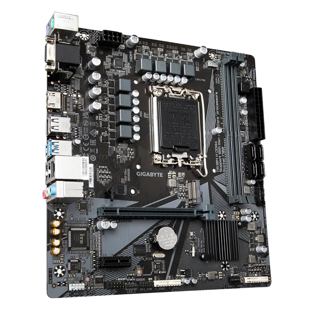 Материнська плата GIGABYTE H610M H DDR4 - зображення 3