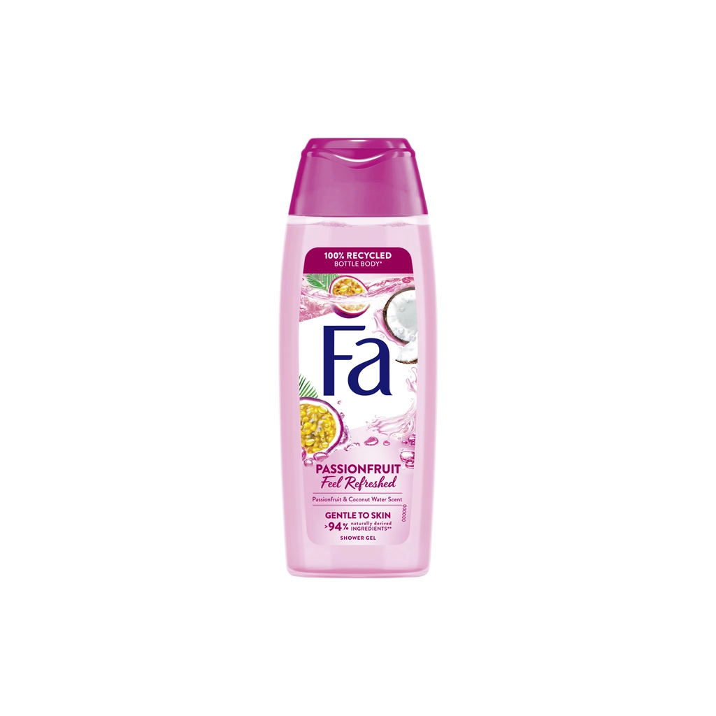 Гель для душу Fa Passion Fruit Feel Refreshed Shower Gel Маракуя 250 мл (9000101726510) - зображення 1