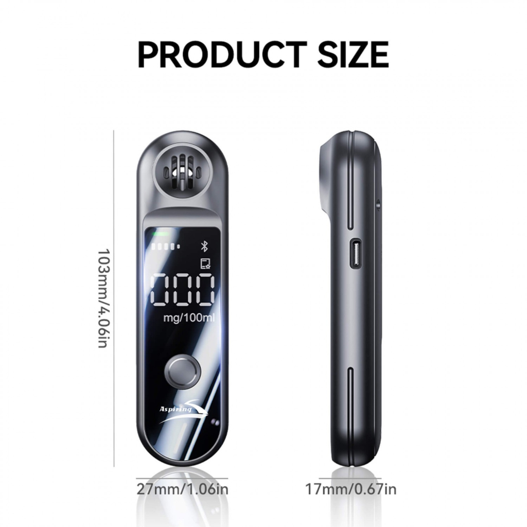 Алкотестер Aspiring AirCheck 100 (AIC100K) - изображение 3