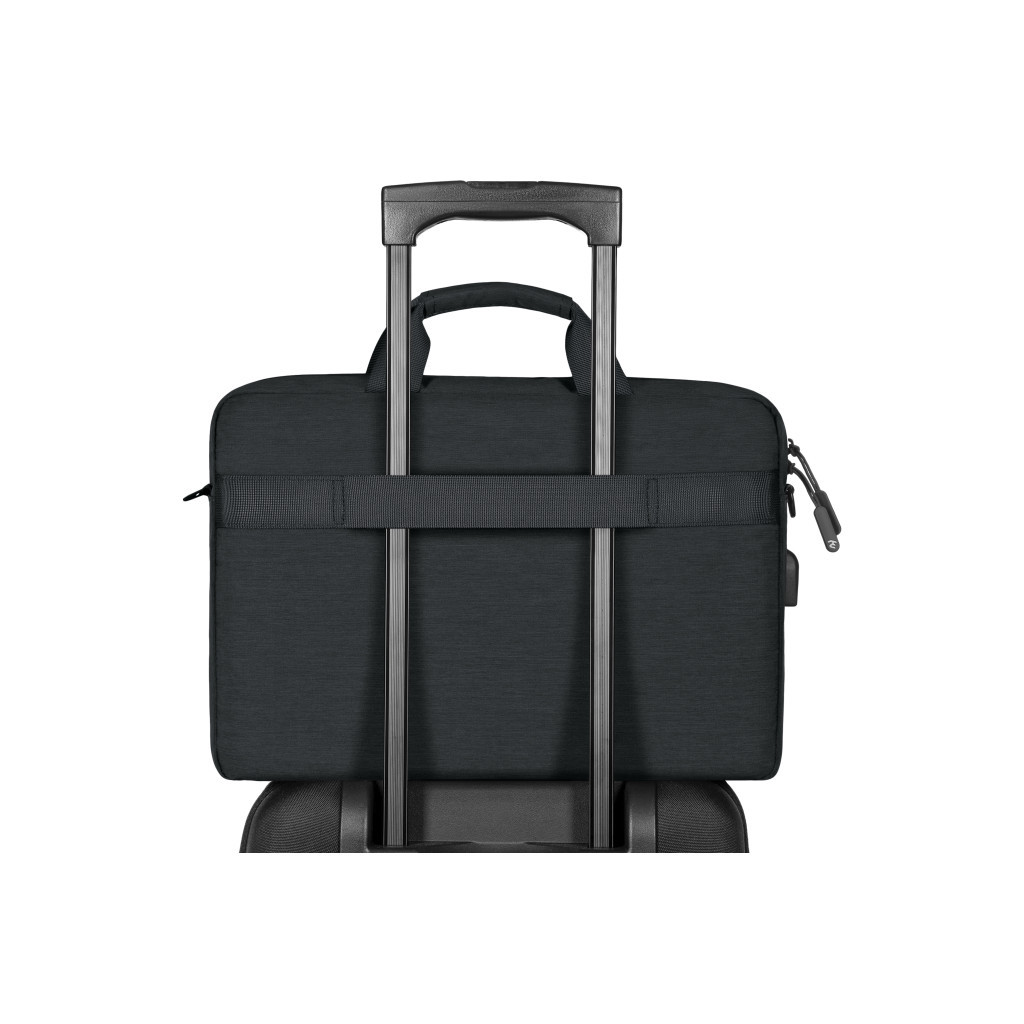 Сумка для ноутбука 2E 16" CrossSquares, Black (2E-CBN9198BK) - зображення 10