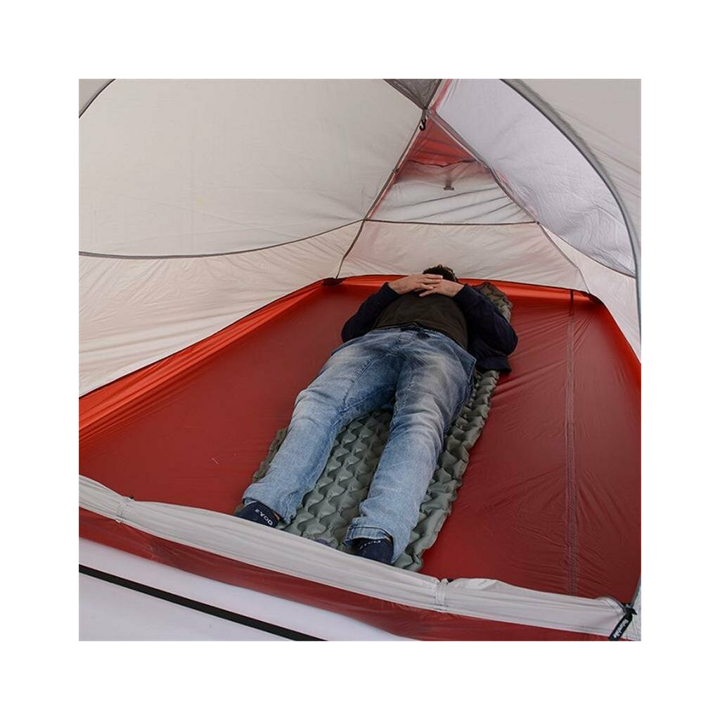 Намет Naturehike Hiby NH19ZP005 40D Grey/Red (6927595742891) - зображення 5