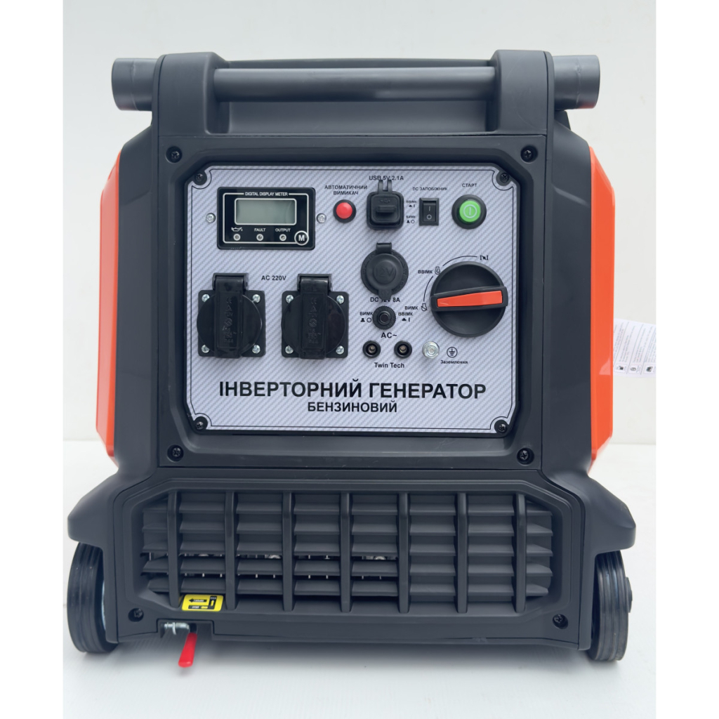 Генератор Forte інверторний FG5500iE 4kW, стартер ручний, електричний , 11л. (148251) - зображення 6