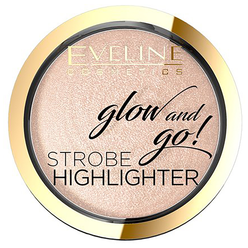 Хайлайтер Eveline Cosmetics Glow and Go! Strobe Highlighter 01-Champagne 8.5 г (5901761985092) - зображення 1