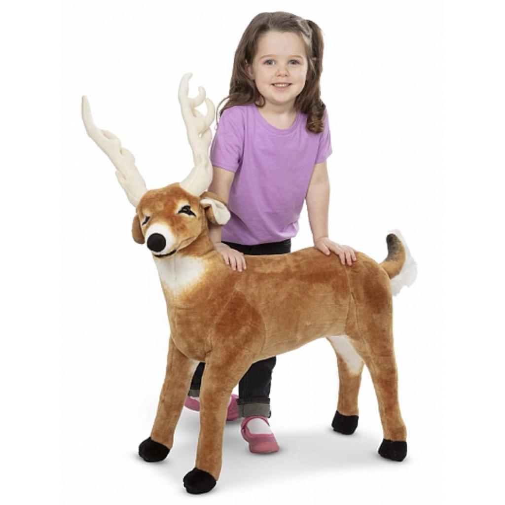 М'яка іграшка Melissa&Doug Великий плюшевий олень (MD2174) - зображення 2