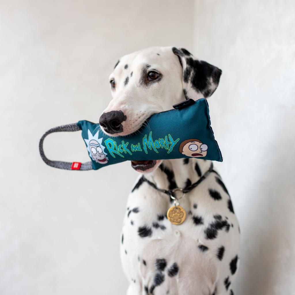 Іграшка для собак WAUDOG Fun "Рік і Морті 1" з пищалкою S (629-0280) - зображення 4