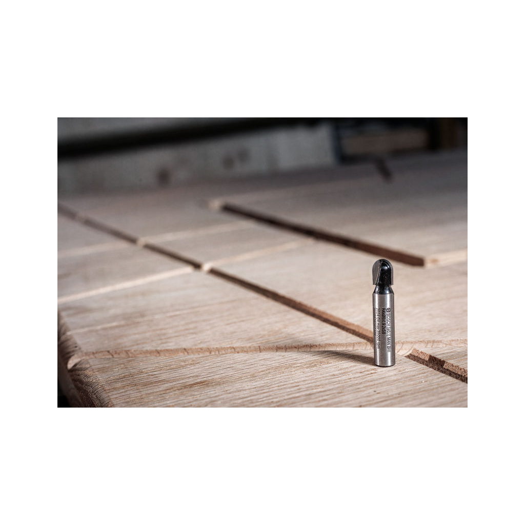 Фреза Bosch Professional галтельна, Std, S8, R10, D20, L12.4 (2.608.628.370) - зображення 4