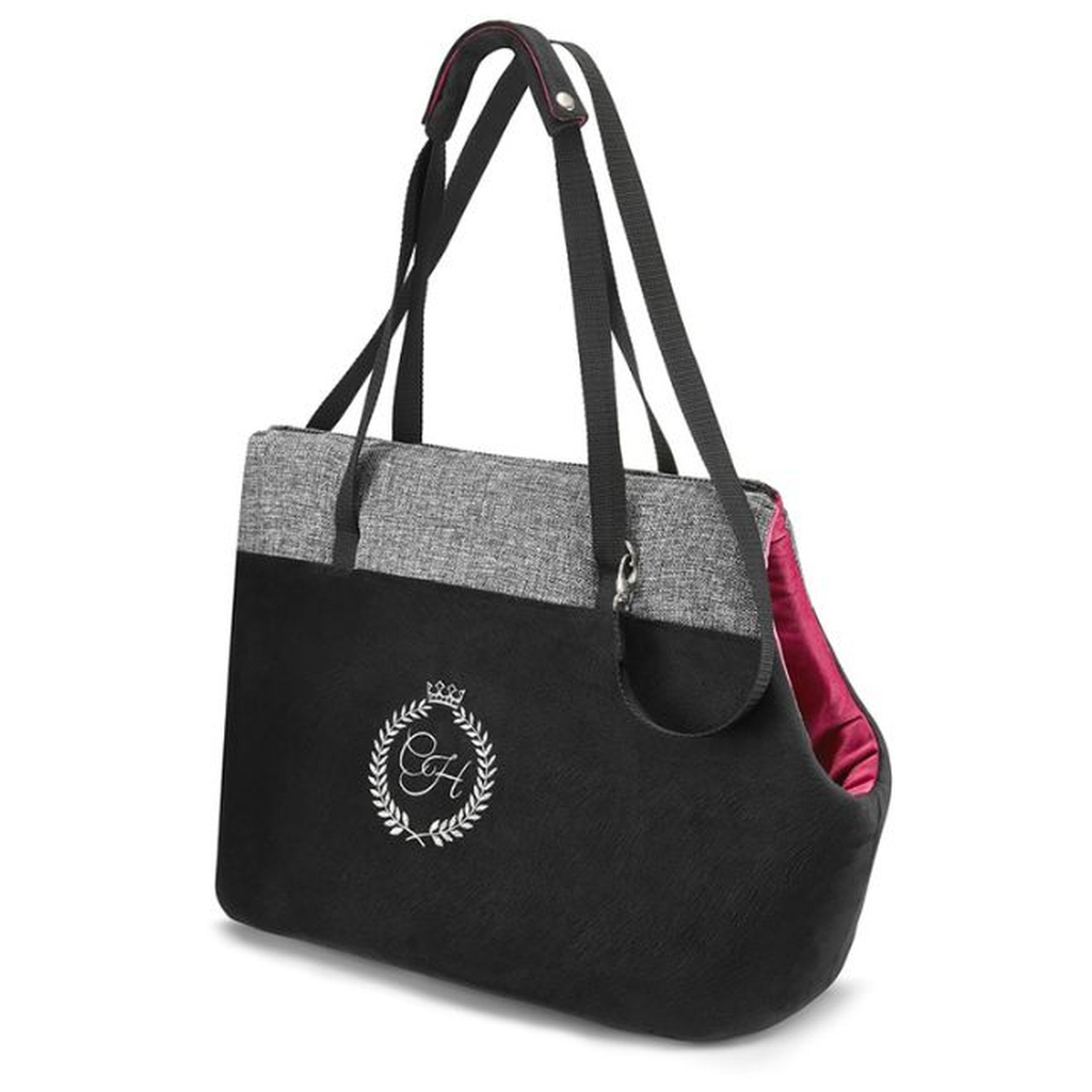 Переноска для тварин Chloe's Home Paris 53х19х32 см чорна (CLH1172) - зображення 1