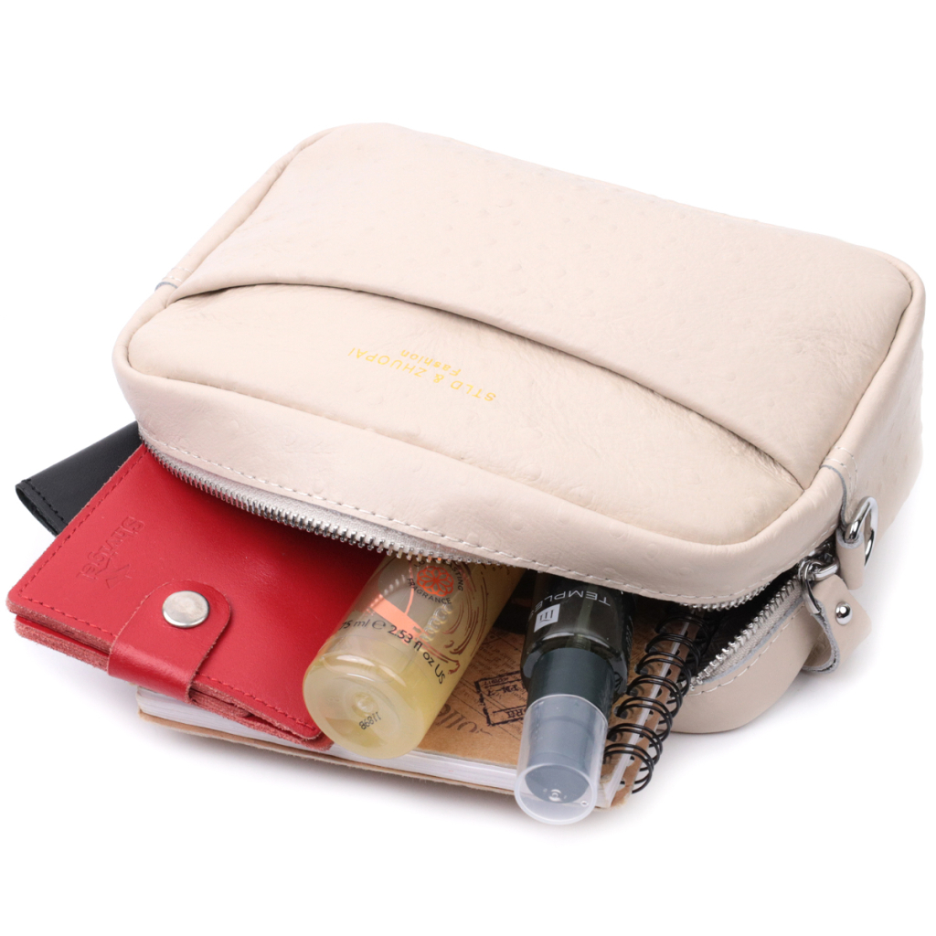 Сумка Vintage З натуральної шкіри Біла (22660) - зображення 10