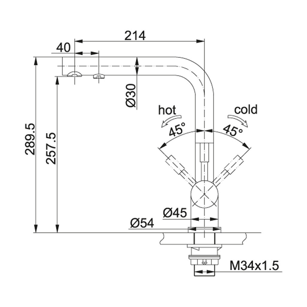 Змішувач Franke Atlas Clear Water (120.0179.978) - зображення 2