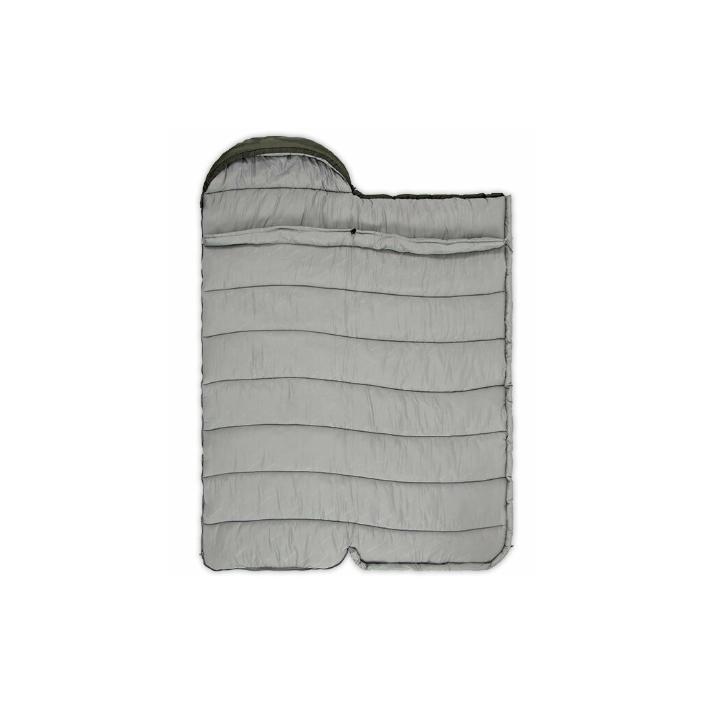 Спальний мішок Naturehike U350 NH20MSD07 Hollow Cotton Right Green (6927595767238-R) - зображення 3