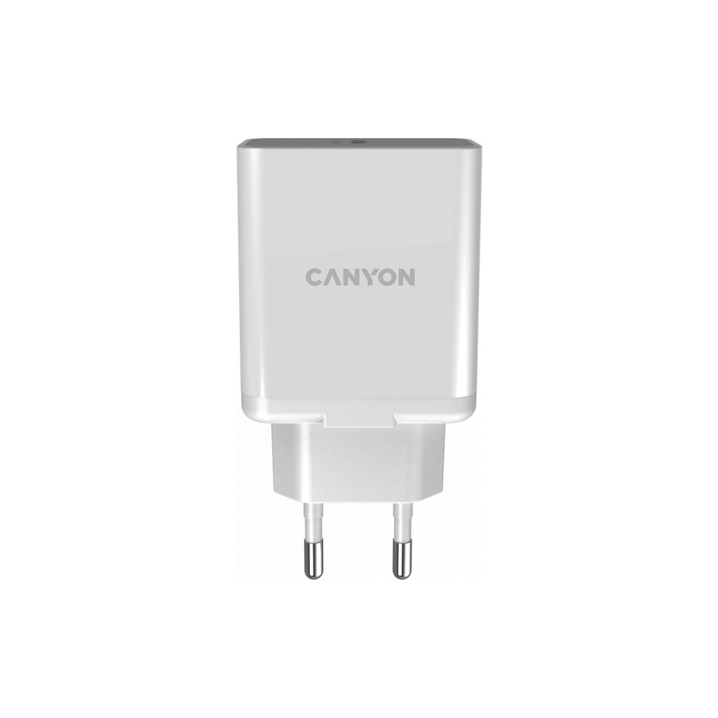 Зарядний пристрій Canyon PD WALL Charger 20W (CNE-CHA20W) - зображення 3