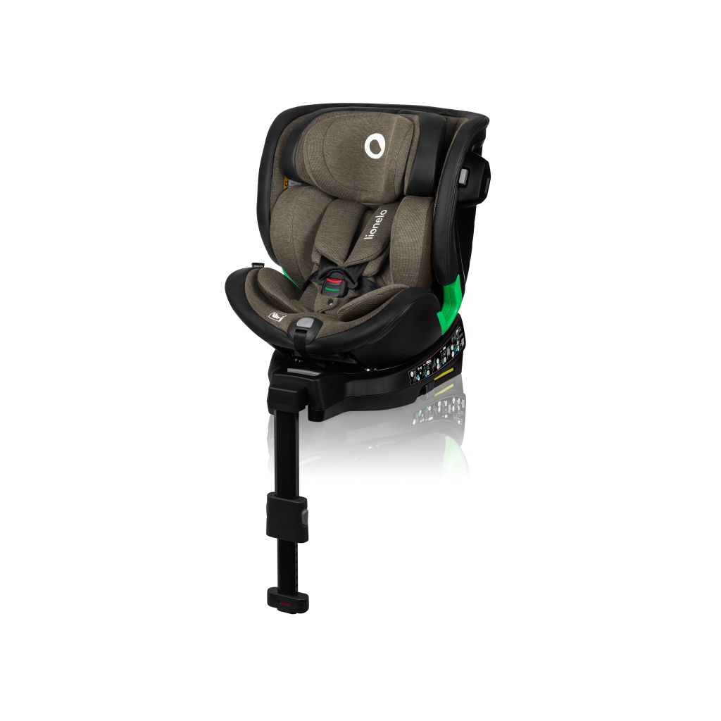Автокрісло Lionelo Harmony I-Size Green Olive Leather (LO-HARMONY I-SIZE GREEN OLIVE LEATHER) - зображення 2
