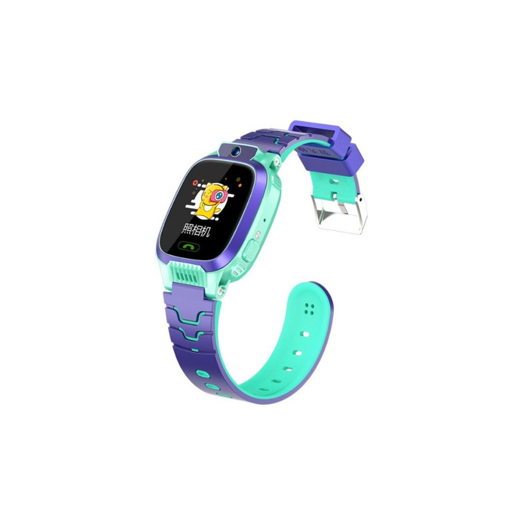 Смарт-годинник Extradigital WTC02 Green / Purple Kids smart watch-phone (ESW2302) - зображення 1