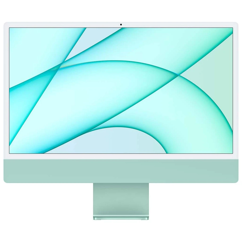 Комп'ютер Apple A2438 24" iMac Retina 4.5K / Apple M1 / Green (MGPJ3UA/A) - зображення 1