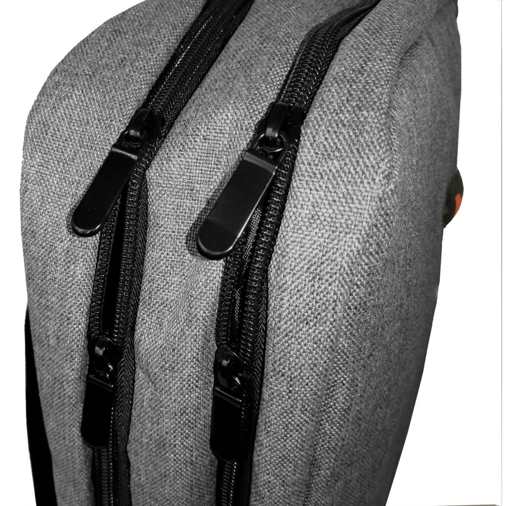 Рюкзак для ноутбука Porto 15.6" RNB-3014 GY (RNB-3014GY) - зображення 11