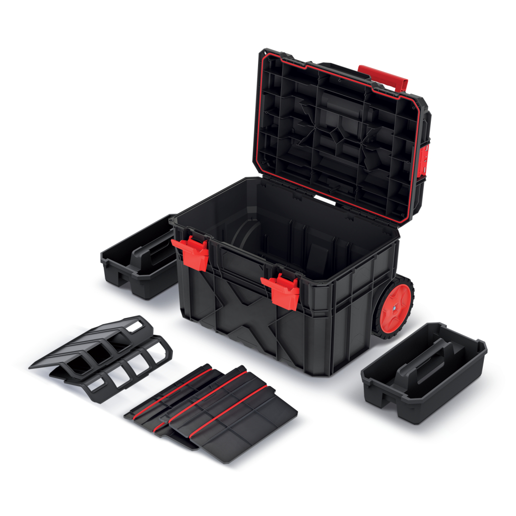 Ящик для інструментів Kistenberg на колесах, 21", 546*380*400 + ручка, X Block PRO, KXB604045 (KXB604045) - зображення 5