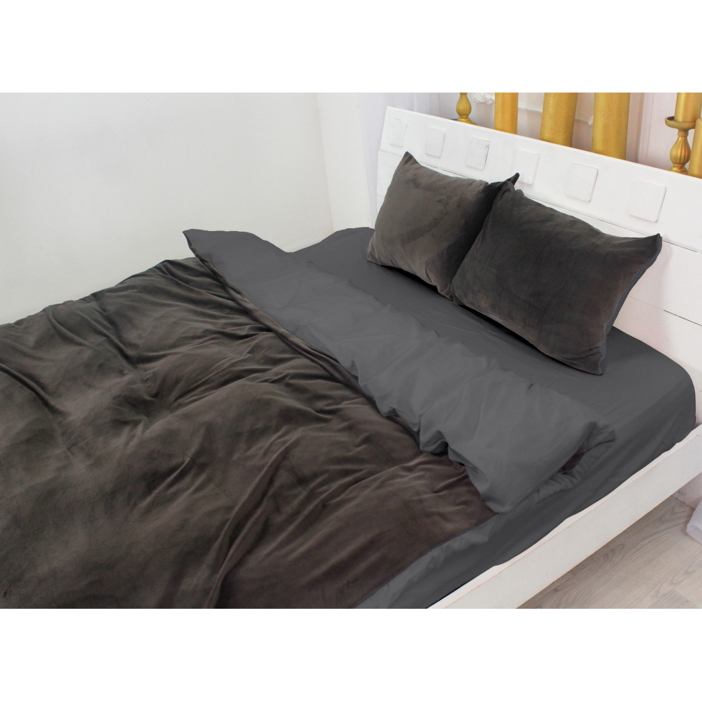 Постільна білизна MirSon Велюр Winter Delicate 28-0073 Gladiolo King Size (2200004038414) - зображення 2