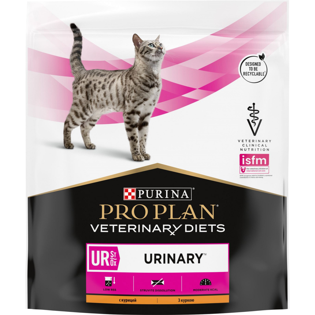 Сухий корм для кішок Purina Pro Plan Veterinary Diets UR Urinary при сечокам'яній хворобі 350 г (7613035154216/7613287585080) - зображення 1