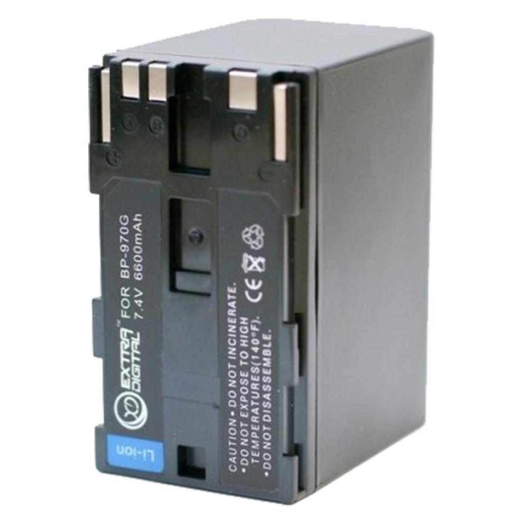 Акумулятор до фото/відео Extradigital Canon BP-970 (DV00DV1355) - зображення 2