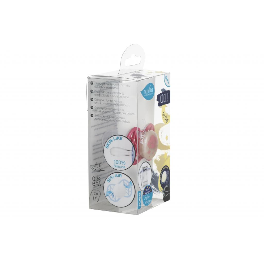 Пустушка Nuvita Air55 Cool 0m+ симетрична (світиться у темряві) (NV7065GSA) - зображення 4