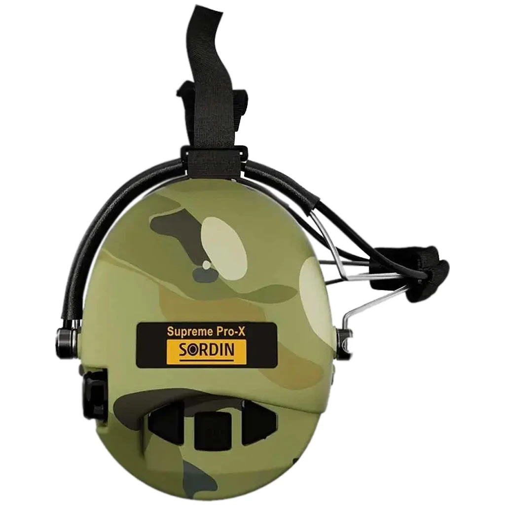 Тактичні навушники Sordin Supreme Pro-X з заднім тримачем 4 режими Camo (76302-X-06-S) - зображення 3