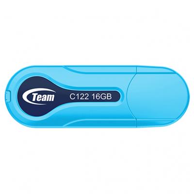 USB флеш накопичувач Team 16Gb C122 Blue USB 2.0 (TC12216GL01) - зображення 1