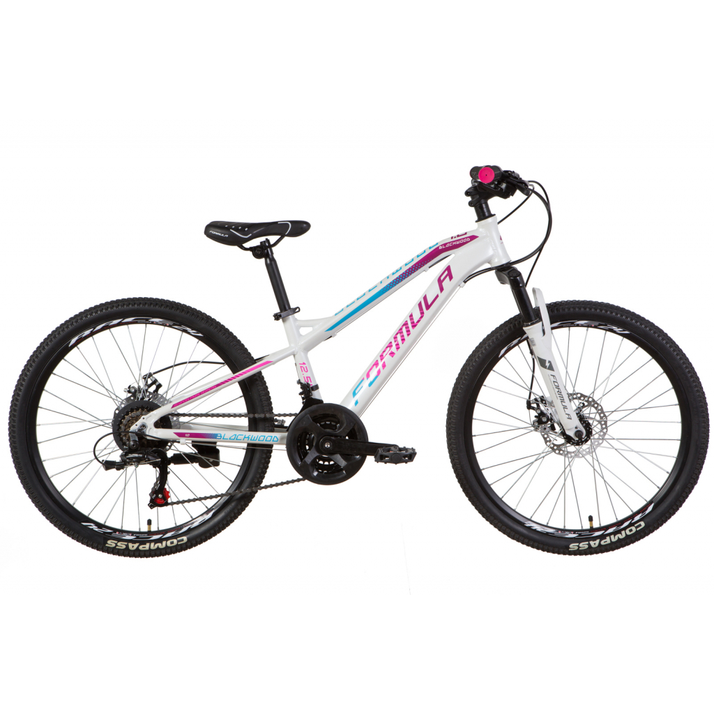Велосипед Formula 24" BLACKWOOD 2.0 рама-12,5" 2021 White/Purple (OPS-FR-24-283) - зображення 1