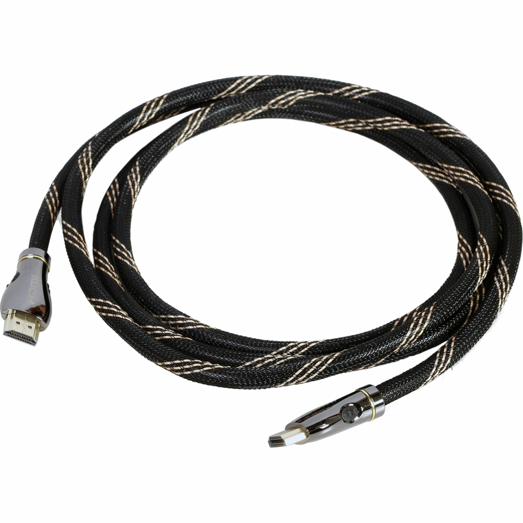 Кабель мультимедійний HDMI to HDMI 2.0m V.2.1 Premium Cablexpert (CCBP-HDMI8K-2M) - зображення 2