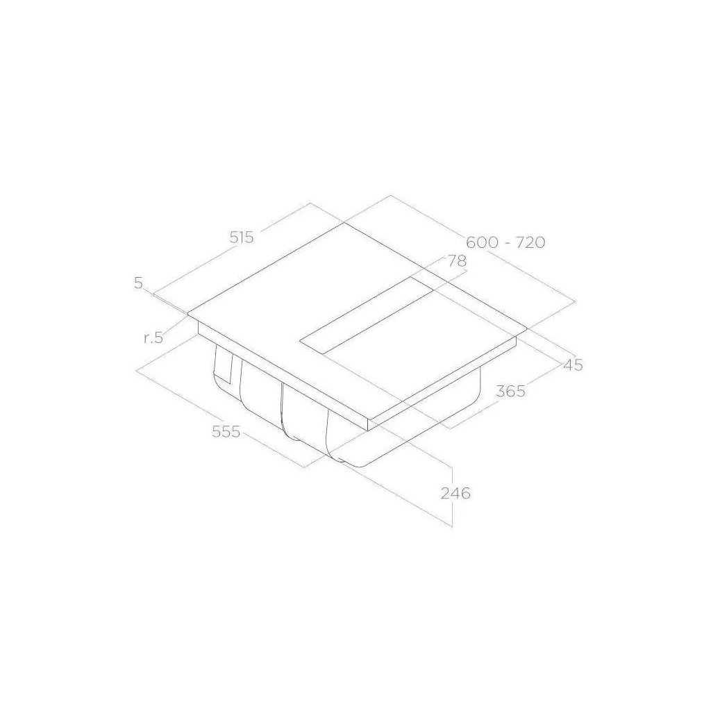Варочна поверхня Elica NIKOLATESLA FIT RAW BR/A/72 - изображение 7