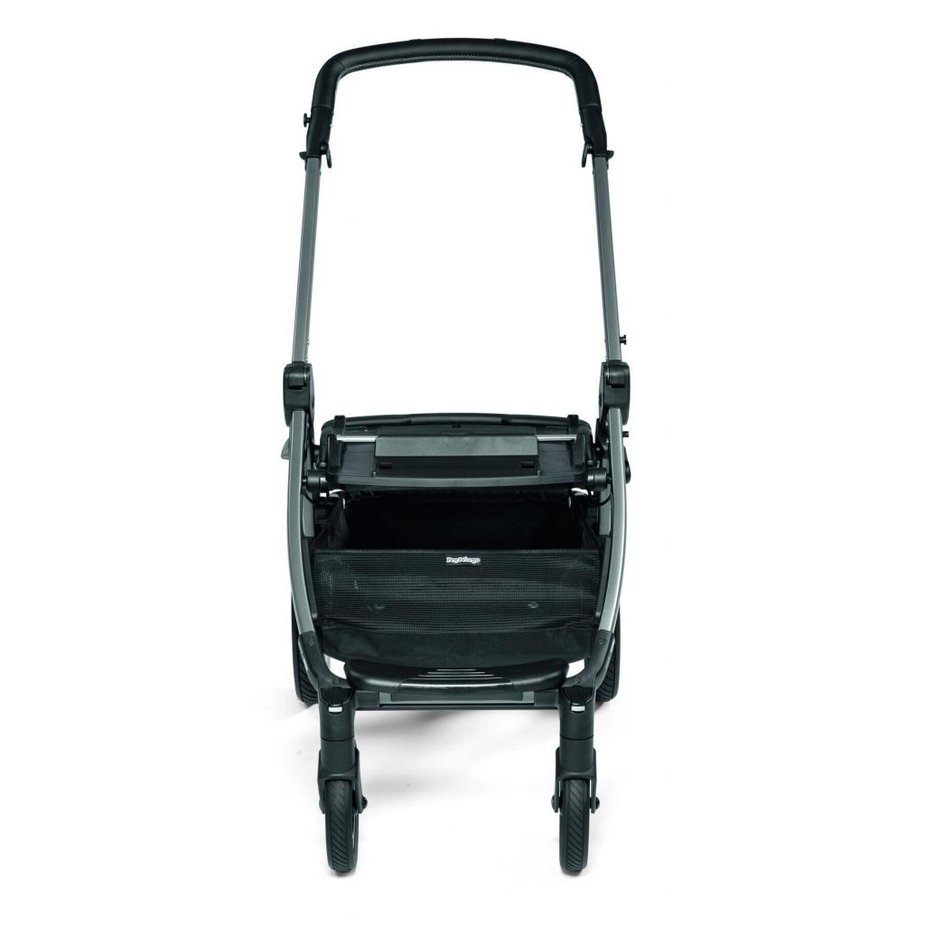 Шасі для коляски Peg-Perego Book 51 S Titania з телескопічною ручкою Чорна (ICBO1100000) - зображення 4