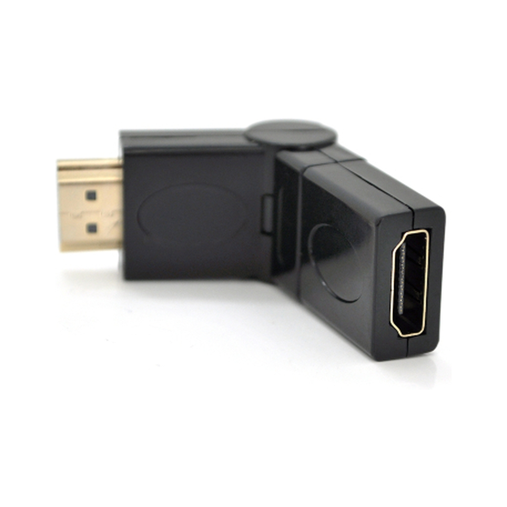 Перехідник HDMI M to HDMI F 360° Voltronic (YT-A-HDMI(M)/(F)360°) - зображення 1