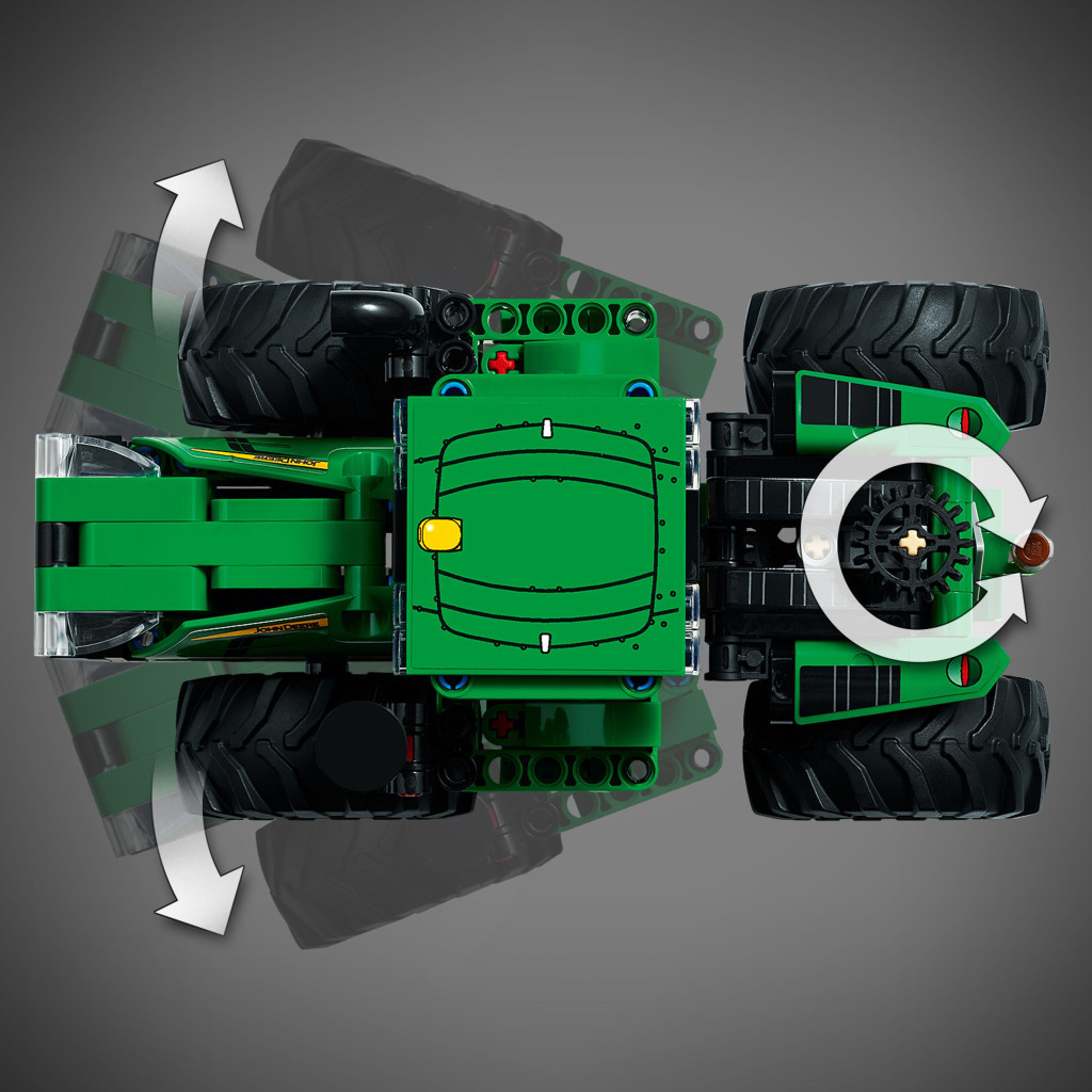 Конструктор LEGO Technic John Deere 9620R 4WD Tractor 390 деталей (42136) - зображення 6