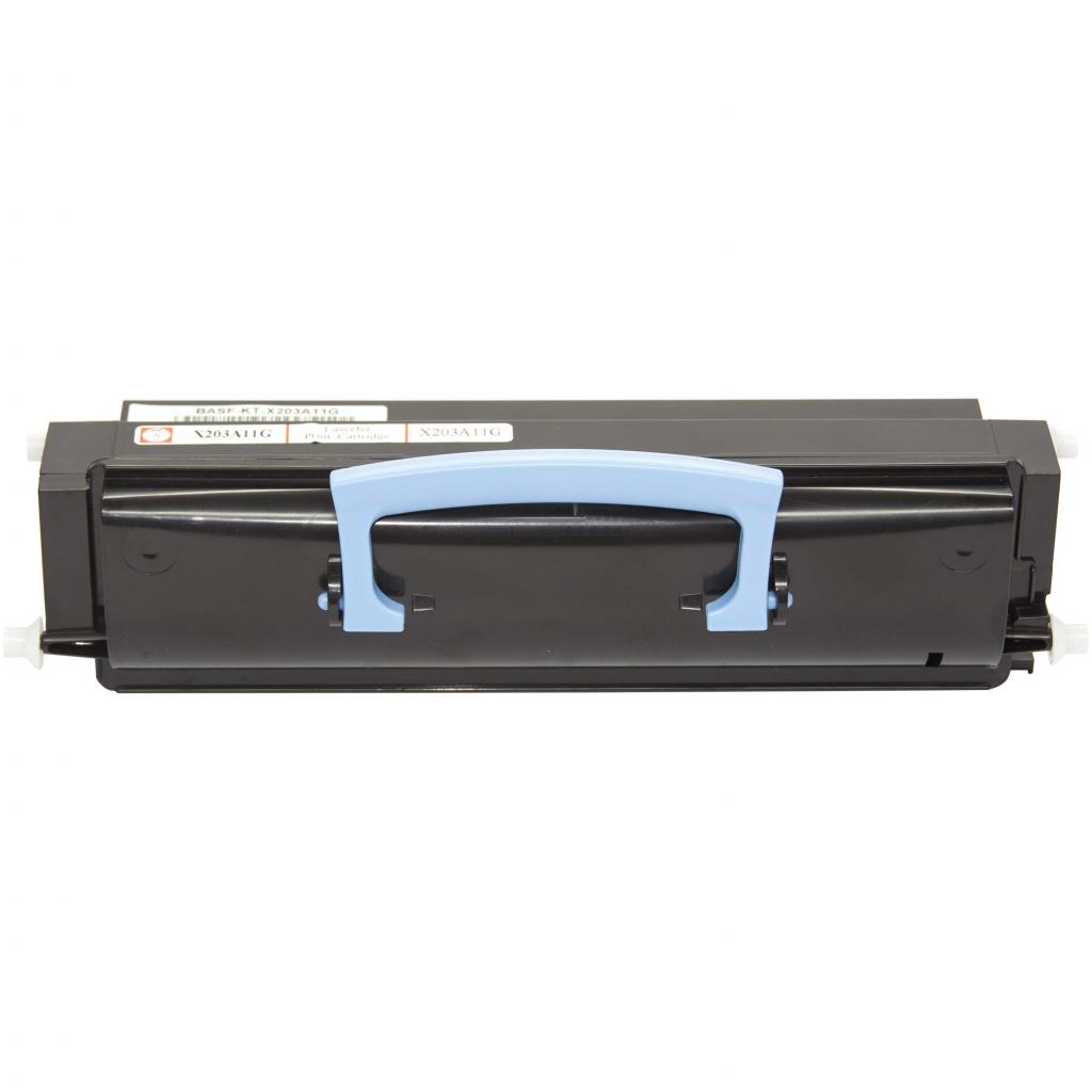 Тонер-картридж BASF Lexmark X203/204 , X203A11G Black (BASF-KT-X203A11G) - изображение 2