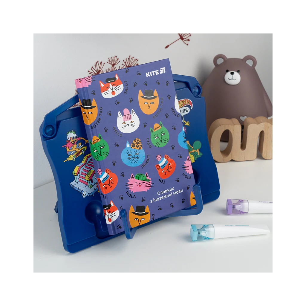 Підставка для книг Kite Hot Wheels, пластикова (HW25-391) - зображення 4