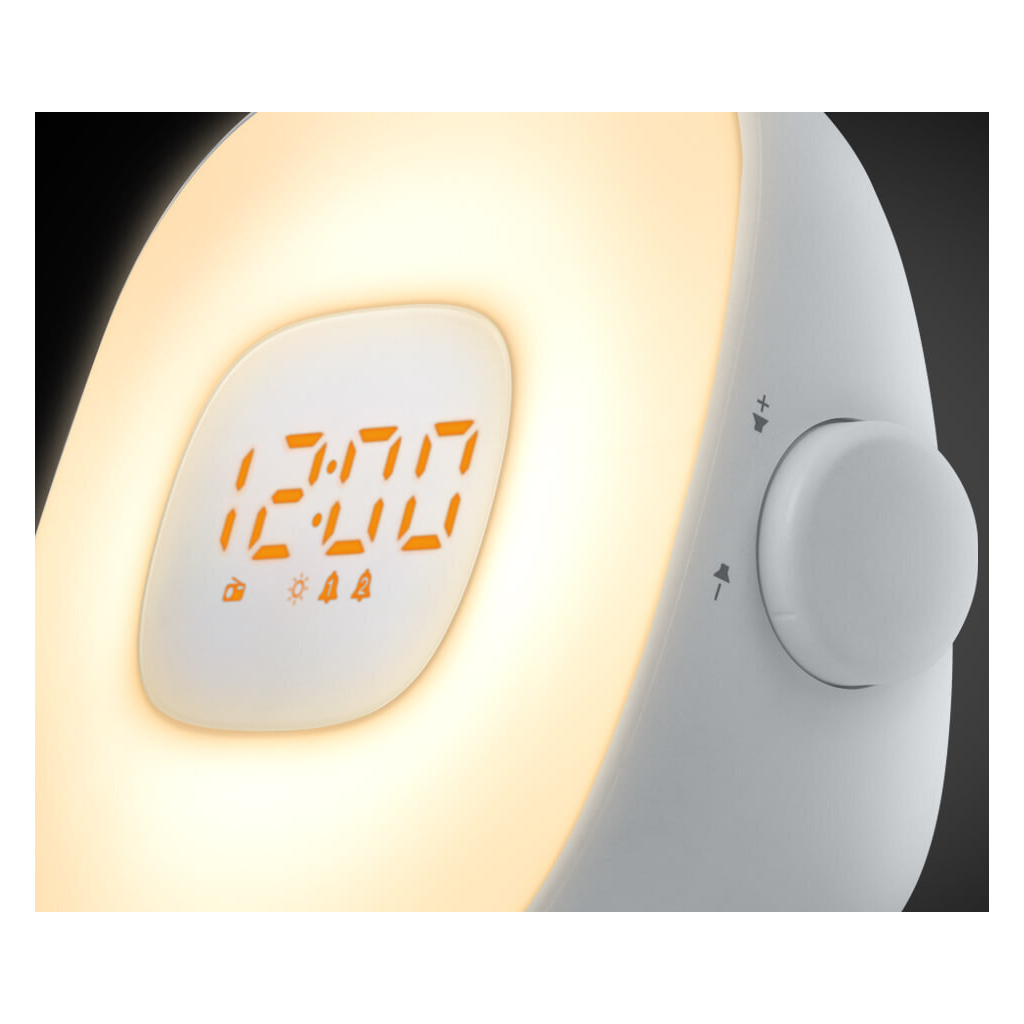 Настільний годинник Muse Радіо-годинник з USB білий (ML-198 CR) - зображення 9