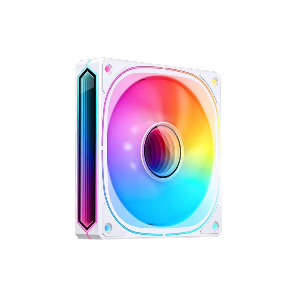 Кулер до корпусу JONSBO FR-505WR Reverse ARGB White - зображення 1