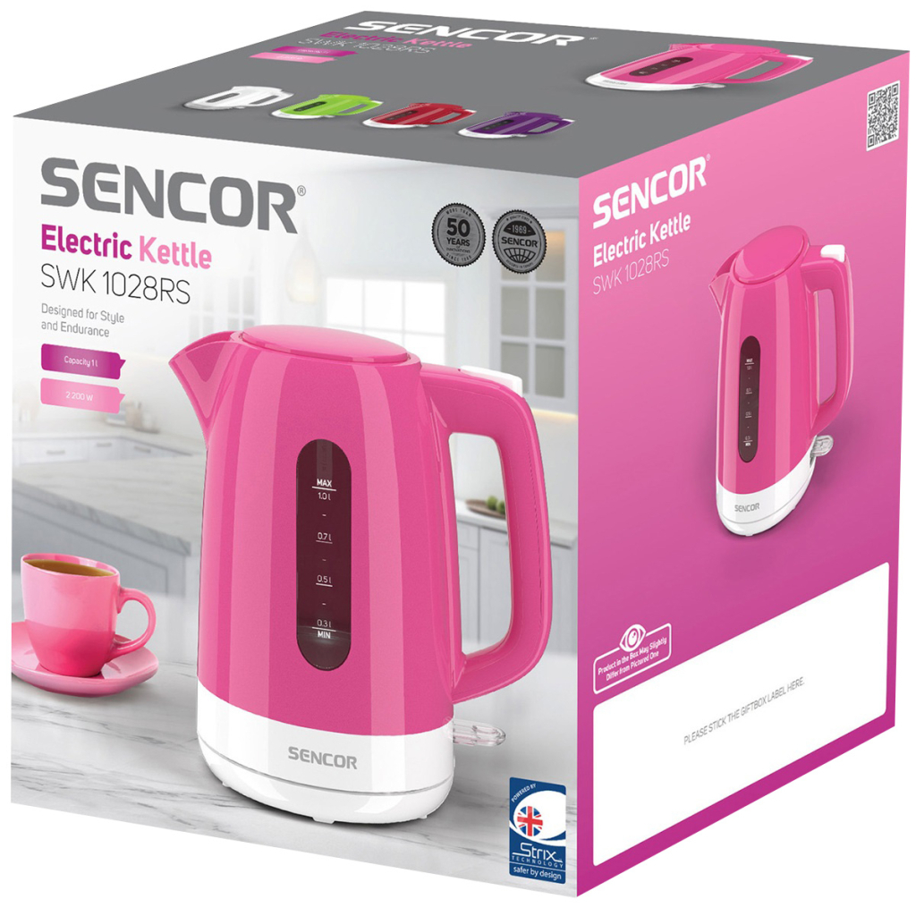 Електрочайник Sencor SWK 1028RS (SWK1028RS) - зображення 6