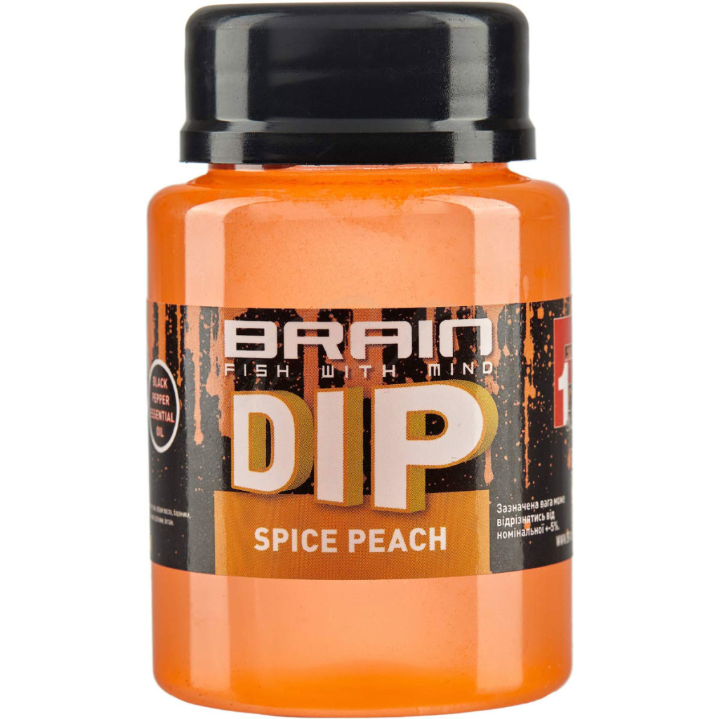 Діп Brain fishing F1 Spice Peach (персик/спеції) 100ml (1858.04.20) - зображення 1