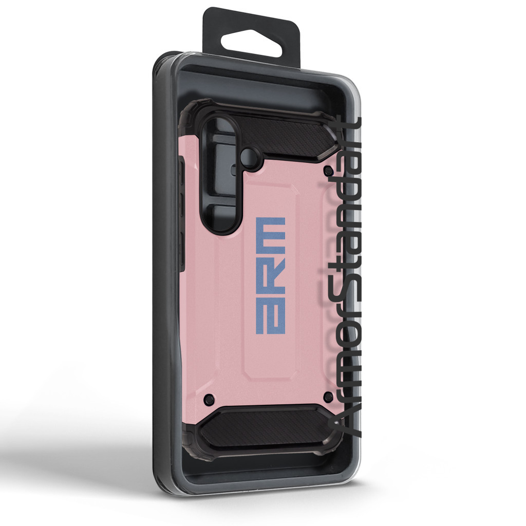 Чохол до мобільного телефона Armorstandart Panzer Samsung S24 Pink (ARM73708) - зображення 7