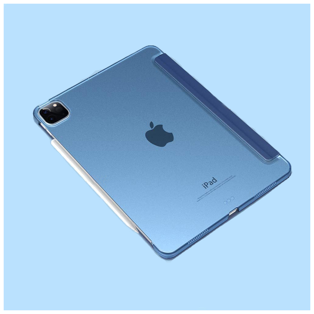 Чохол до планшета BeCover Tri Fold Hard Apple iPad Pro 12.9 2020/2021/2022 Dark Green (711720) - зображення 3