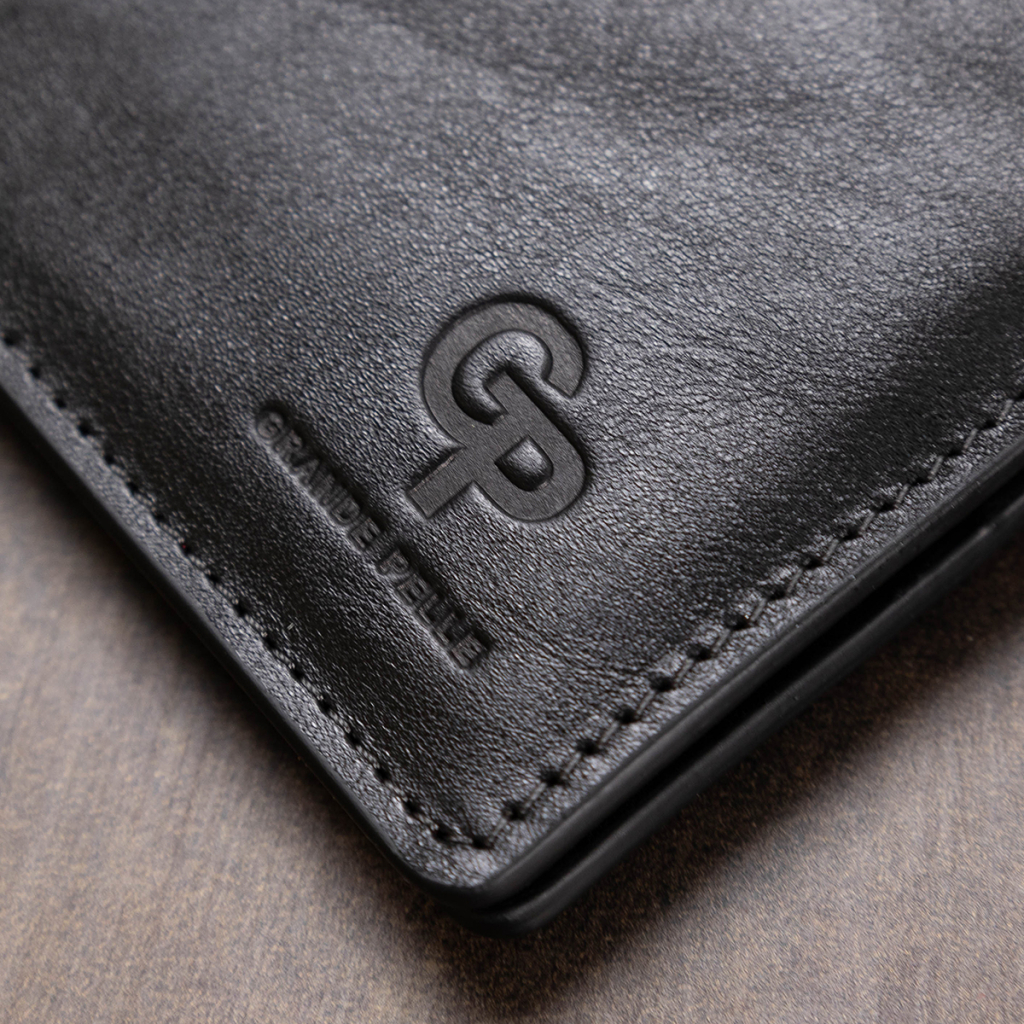 Портмоне Grande Pelle Шкіряне Чорне (11554) - зображення 10