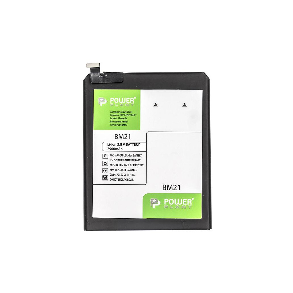 Акумуляторна батарея PowerPlant Xiaomi Mi Note (BM21) 2900mAh (SM220120) - изображение 1