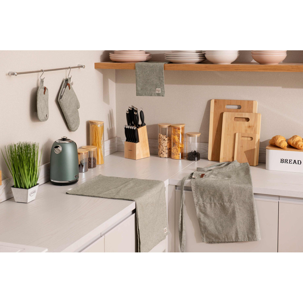 Кухонна прихватка Ardesto Рукавичка Oliver зелений, 100% бавовна (ART05OG) - изображение 5