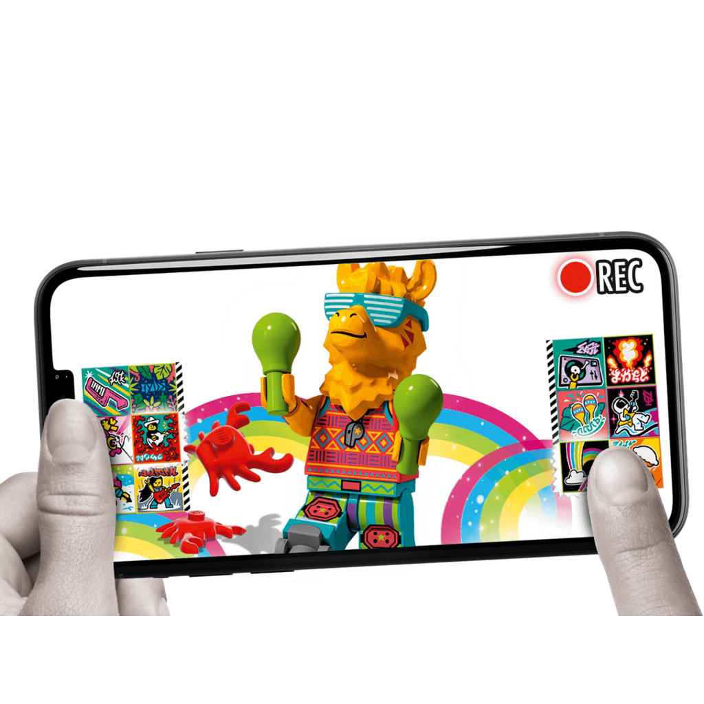 Конструктор LEGO VIDIYO Party Llama BeatBox Бітбокс Лама тусовщиця 82 деталі (43105) - зображення 10